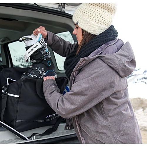  [아마존베스트]Athletico Padded Two-Piece Snowboard and Boot Bag Combo | Store & Transport Snowboard Up to 165 cm and Boots Up to Size 13 | Includes 1 Padded Snowboard Bag & 1 Padded Boot Bag