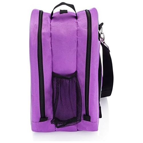  Athletico Ice & Inline Skate Bag - Premium Bag to Carry Ice Skates, Roller Skates, Inline Skates for Both Kids and Adults