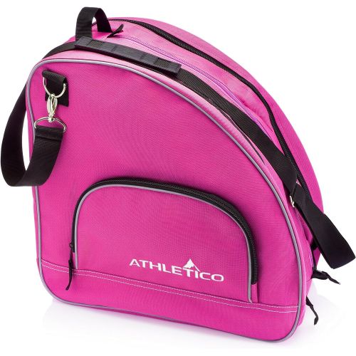  Athletico Ice & Inline Skate Bag - Premium Bag to Carry Ice Skates, Roller Skates, Inline Skates for Both Kids and Adults