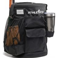 Athletico Baseball Bucket Cover Organizer - Baseball Bucket Bag With Padded Seat (Black)
