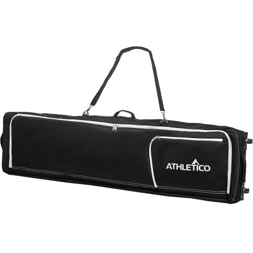  Athletico Conquest Padded Snowboard Bag with Wheels - Travel Bag for Single Snowboard and Snowboard Boots