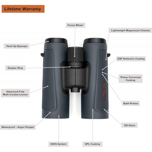  Athlon Optics , Cronus , Binocular , 10 x 42 ED Roof ,