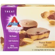 Atkins Endulge Treats, Peanut Butter Cup, 5 Count, 1.2oz Cups (Pack of 6) by Atkins