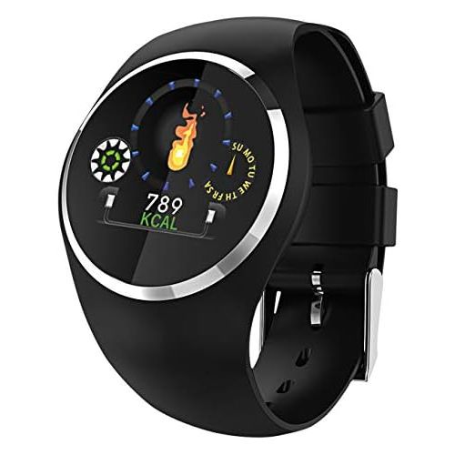  Atlanta Fitness Tracker mit Herzfrequenz Blutdruck Schlaf Schritte Farbdisplay mit Animation Smartwatch Armband Uhr - 9703