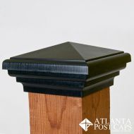 /AtlantaPostCaps 4x4 Post Caps - American Made - 10 Year Guarantee - Fits Pressure Treated 4x4