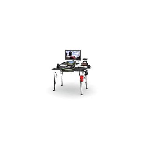  Atlantic Inc Gaming Desk and Task Chair Set in Black