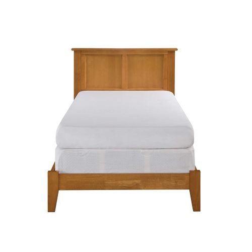  Atlantic Furniture AR8621037 Madison Bed Twin Caramel