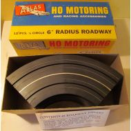 12 Atlas HO 6" Radius 14 Circle Roadway Slotcar Curve Tracks #1235 NMIB