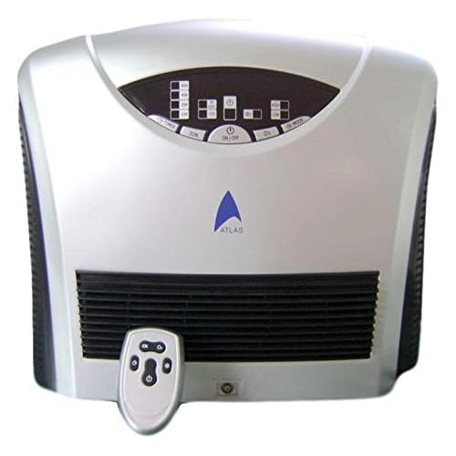  Atlas Dual HEPA Carbon Filter Ozonator Negative Ion Generator With Remote (C) and it comes with 1 yr warranty