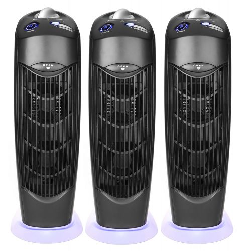  Atlas Three Ionic UV Electrostatic Carbon Filter Air Purifiers no Main Filter Replacement