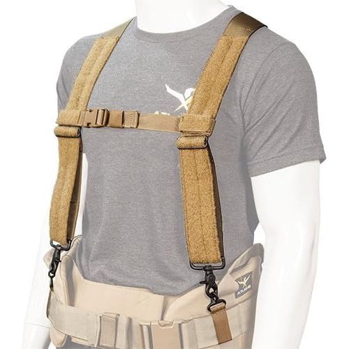 Atlas 46 247 Comfort-Tuff Suspenders Heavy Duty Black, One Size Fits Most | Work, Utility, Construction, Contractor, and Tactical