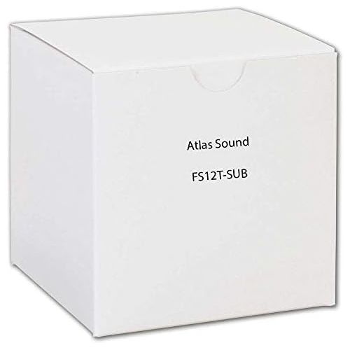  Atlas Sound FS12T-BT60 12 2-Way Multipurpose Nearfield Horn Loudspeaker System 60° Conical