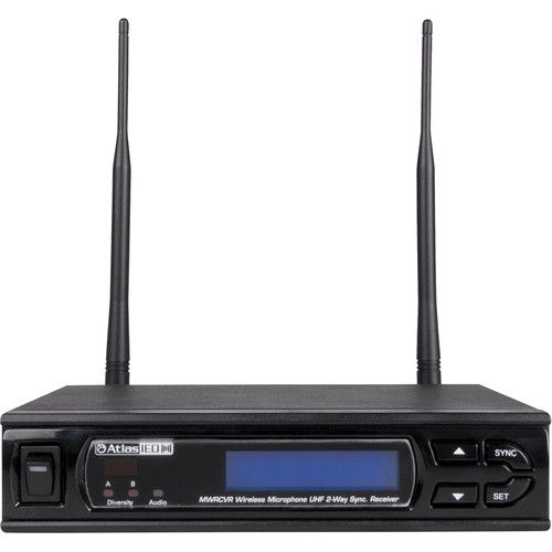  AtlasIED MW100-HH Wireless Hanheld Microphone System (566 to 586 MHz)