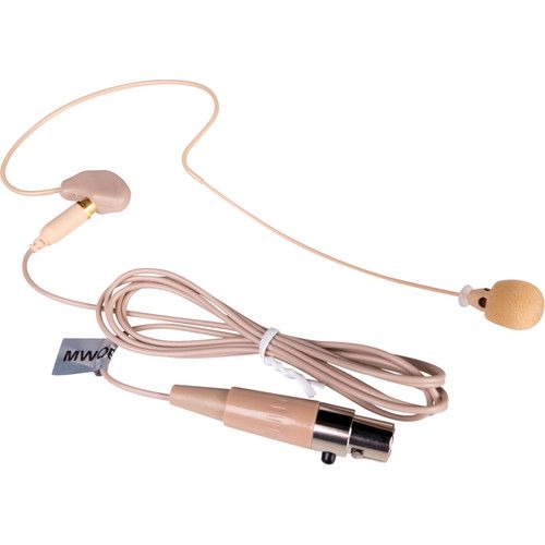  AtlasIED MW100BP-OE Wireless Cardioid Earset Microphone System (566 to 586 MHz)