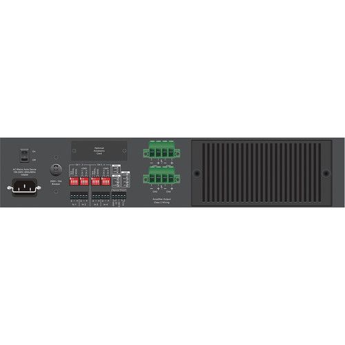  AtlasIED HPA1204 Four-Channel 1200W Commercial Amplifier (Black)