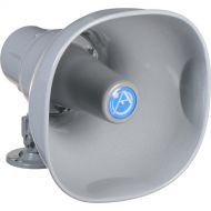 AtlasIED AP-15T Horn Loudspeaker with 25/70.7/100V-15W Transformer (Gray)