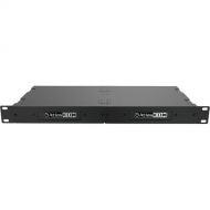 AtlasIED IP-ZCM2RMK Dual PoE+ IP Addressable IP-to-Analog Gateway with Integrated Amplifier and Rackmount Kit (1 RU)