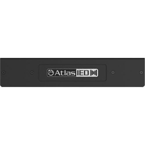  AtlasIED IP-ZCM2RMK Dual PoE+ IP Addressable IP-to-Analog Gateway with Integrated Amplifier and Rackmount Kit (1 RU)