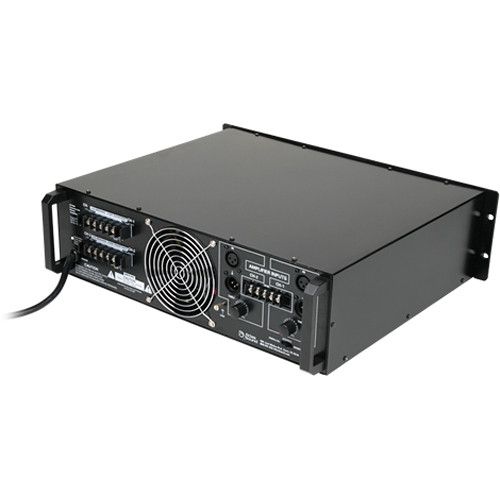  AtlasIED CP700 Dual-Channel 700W Commercial Power Amplifier (Black)