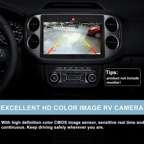  [아마존베스트]Atokit LicensePlateFrameBackupCameraNightVisionCarRear View Camerawith8BrightLEDs170°ViewingAngleWaterproof Bac