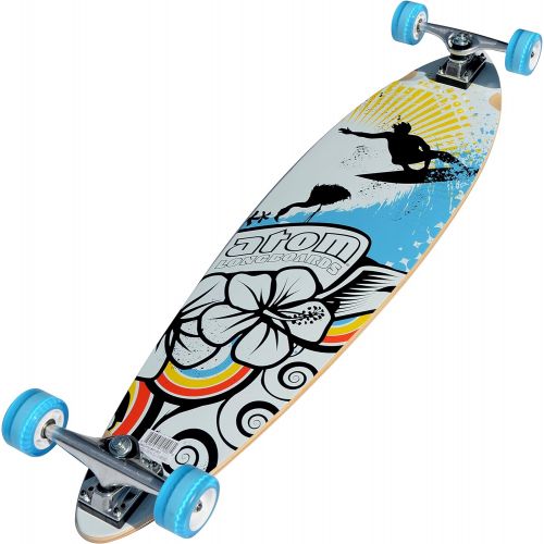  Atom Longboards Atom Pin-Tail Longboard (39-Inch)