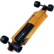 Atom Longboards Electric B10X All Terrain Longboard Skateboard (90Wh Lithium Battery & 1000W Motor), Wood