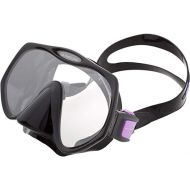 Frameless Mask Medium Fit, Black w/Purple