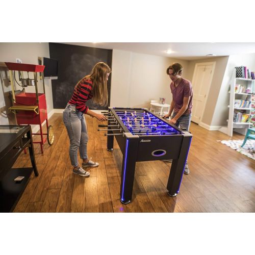 아토믹 Atomic Azure LED Light Up Foosball Table