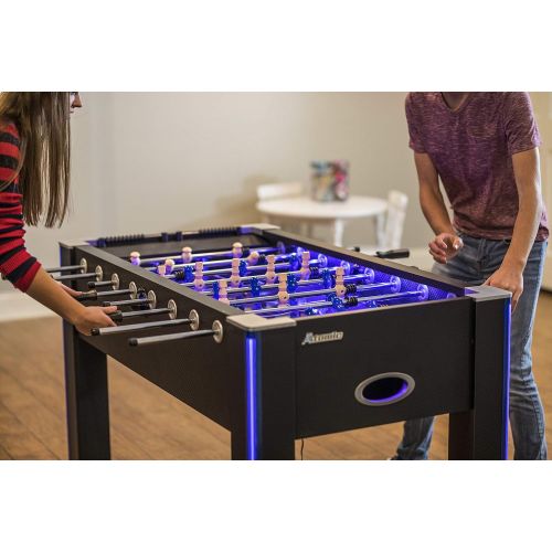 아토믹 Atomic Azure LED Light Up Foosball Table