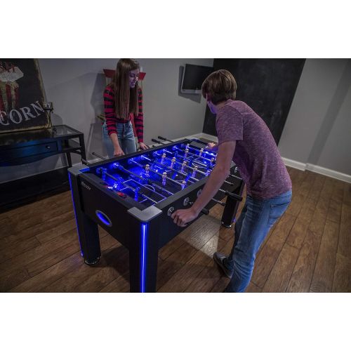 아토믹 Atomic Azure LED Light Up Foosball Table