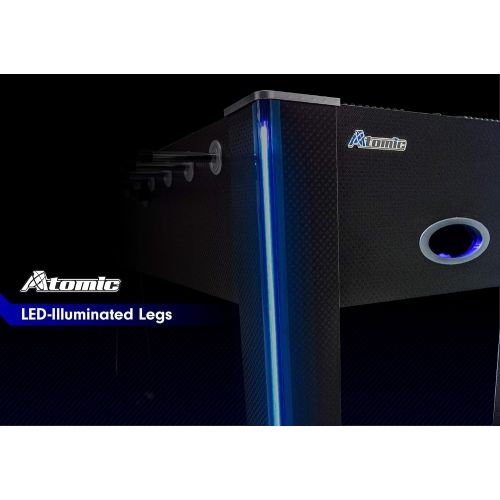 아토믹 Atomic Azure LED Light Up Foosball Table