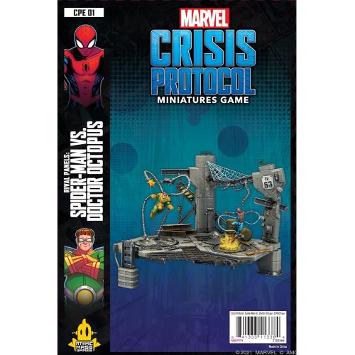  Marvel Crisis Protocol Spider-Man vs Doctor Octopus Rival Panels Miniatures Battle Game for Adults and Teens Ages 14+ 2 Players Avg. Playtime 90 Minutes Made by Atomic Mass Games,C