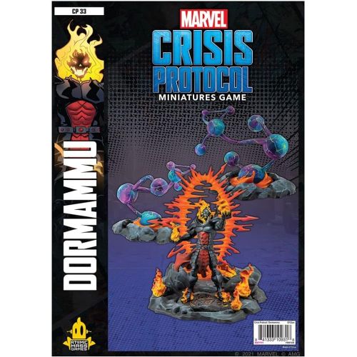  Marvel Crisis Protocol Dormammu Ultimate Encounter Character Pack Miniatures Battle Game for Adults and Teens Ages 14+ 2 Players Avg. Playtime 90 Minutes Made by Atomic Mass Games