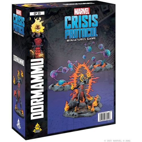  Marvel Crisis Protocol Dormammu Ultimate Encounter Character Pack Miniatures Battle Game for Adults and Teens Ages 14+ 2 Players Avg. Playtime 90 Minutes Made by Atomic Mass Games