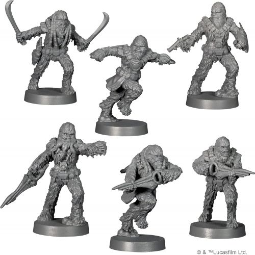  Star Wars Legion Wookie Warriors Expansion Two Player Battle Game Miniatures Game Strategy Game for Adults and Teens Ages 14+ Average Playtime 3 Hours Made by Atomic Mass Games