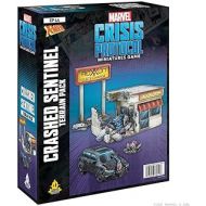Marvel Crisis Protocol Crashed Sentinel TERRAIN PACK Marvel Miniatures Strategy Game for Teens and Adults Ages 14+ 2 Players Average Playtime 45 Minutes Made by Atomic Mass Games