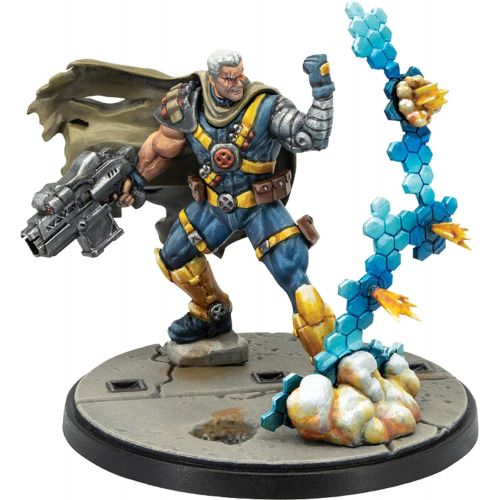  Marvel Crisis Protocol Domino & Cable Character Pack Marvel Miniatures Strategy Game for Teens and Adults Ages 14+ 2 Players Average Playtime 45 Minutes Made by Atomic Mass Games