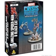 Atomic Mass Games Marvel Crisis Protocol Amazing Spiderman and Black Widow CHARACTER PACK Miniatures Battle Game Strategy Game for Adults Ages 14+ 2 Players Avg. Playtime 90 Mins Made by Atomic Mass