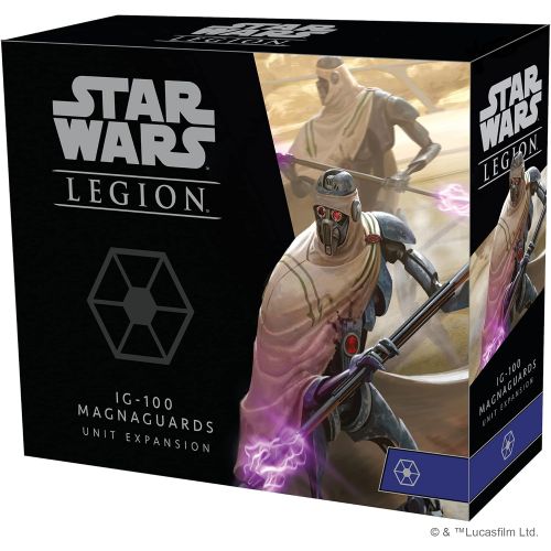  Star Wars Legion IG-100 MagnaGuards Expansion Two Player Battle Game Miniatures Game Strategy Game for Adults and Teens Ages 14+ Average Playtime 3 Hours Made by Atomic Mass Games