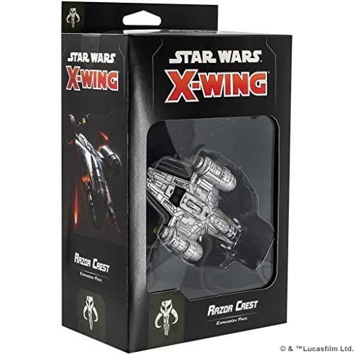  Atomic Mass Games Star Wars X-Wing 2nd Edition Miniatures Game Razor Crest Expansion Pack Strategy Game for Adults and Teens Ages 14+ 2 Players Average Playtime 45 Minutes Made by Fantasy Flight Gam