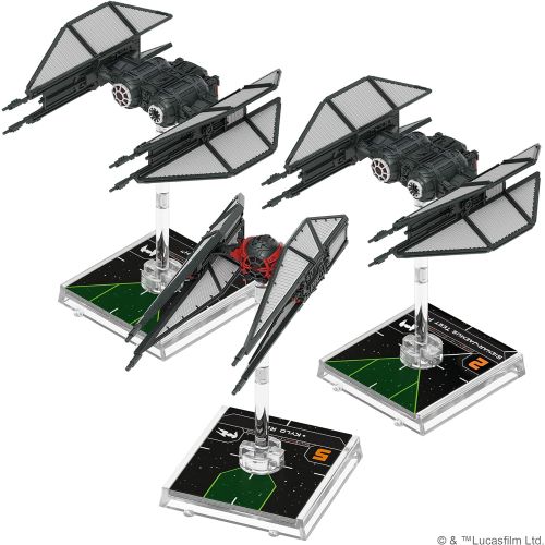  Atomic Mass Games Star Wars X-Wing 2nd Edition Miniatures Game Fury of The First Order Expansion Pack Strategy Game for Adults and Teens Ages 14+ 2 Players Avg. Playtime 45 Mins. Made by Fantasy Fli