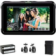 Atomos Shinobi 5-Inch 4K Photo and Video Portable Monitor | 1920 x 1080 Touchscreen Display Video Monitors with HDMI 2.0 In/Out | SmallRig Camera Hot Shoe Mount, Battery & Charger Bundle Set