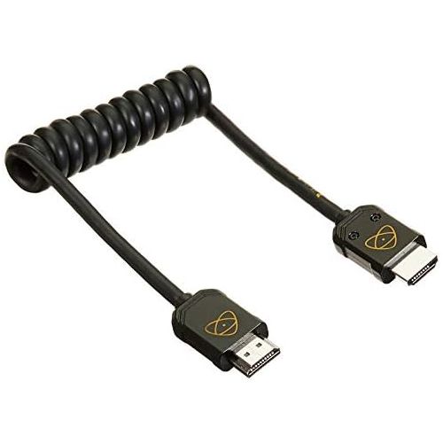  Atomos HDMI Full to HDMI Full Coiled Cable, 30cm12 Coiled (60cm24 Extended)