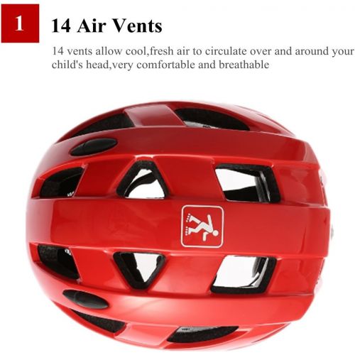  Atphfety Kids Helmets Child Multi-Sport Safety Bike Helmets Cycling Skating Skateboard Scooter for Boys/Girls,2 Sizes