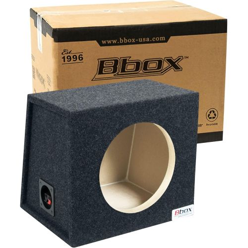  [아마존베스트]Atrend Bbox E10S Pro-Series 10” Single Sealed / Wedge Shape Subwoofer Enclosure, charcoal