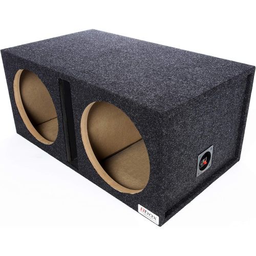  [아마존베스트]Atrend Bbox E12DSV Pro-Series 12” Dual Vented Subwoofer Enclosure, charcoal