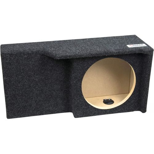  Atrend Bbox Single Sealed 10 Inch Subwoofer Enclosure - Accu-Tuned Sealed Subwoofer Boxes & Enclosures - Subwoofer Box Improves Audio Quality, Sound & Bass - Fits 2004 - 2008 Ford F150 Su