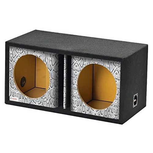  Atrend GFX Series Dual Vented Divided Chamber 15 Subwoofer Enclosure (Bankroll)