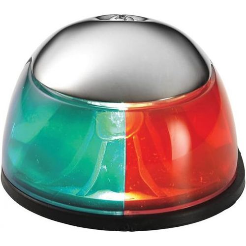 Brand New Attwood 2-Mile Deck Mount, Bi-Color RedGreen Combo - 12V - Stainless Steel Housing Item Category: Electrical (Sold Per Each)