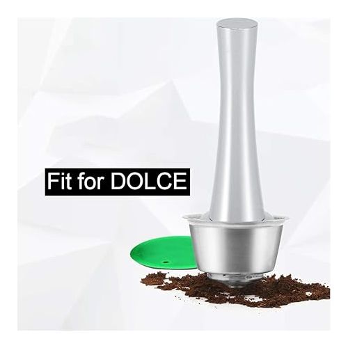  Coffee Tamper, 30mm Capsule Coffee Powder Hammer Tamper Stainless Steel Coffee Press Tool for ILLY